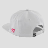 Sleefs BCA Pink Ribbon White Pink Ribbon Snapback Hat