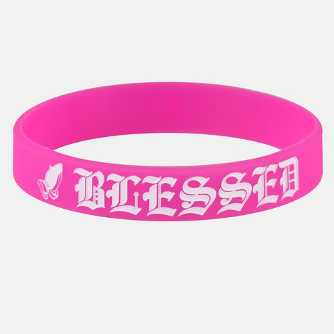 Blessed Pink Wristband