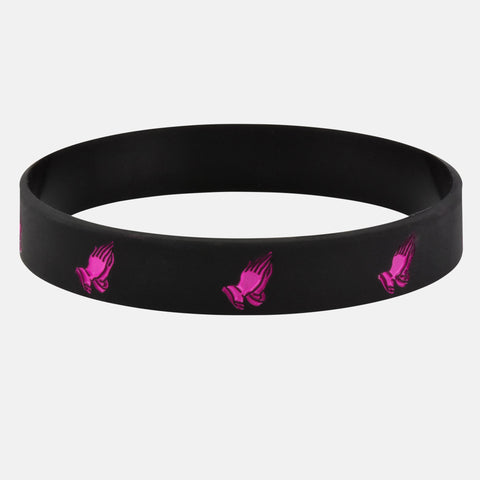 Blessings Black Pink wristband