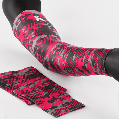 Sleefs BCA Pink Ribbon Digital Ultra Metal Pink Arm Sleeve