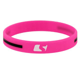 Football Lace Pink Wristband