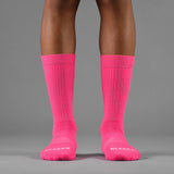 Sleefs BCA Pink Ribbon Hot Pink Soft Socks