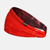 Red Thunder Double-sided Wide Headband