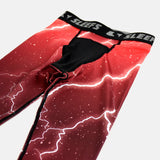 Red Lightning Kids compression tights / leggings