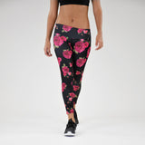 Roses Yoga Pants