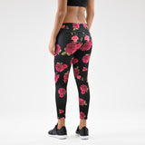 Roses Yoga Pants