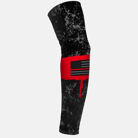 Rust Thin Red Line Arm Sleeve