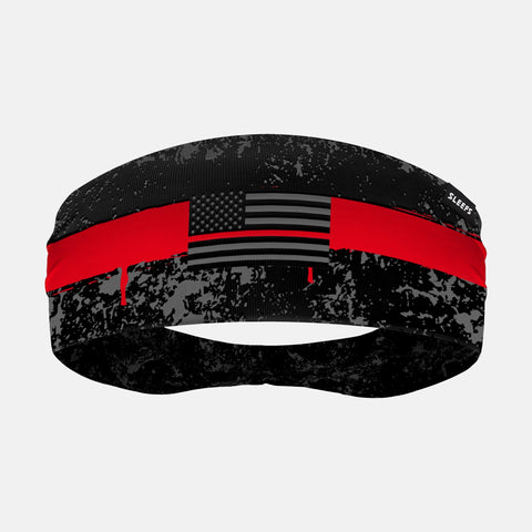 Rust Thin Red Line Double-Side Wide Headband