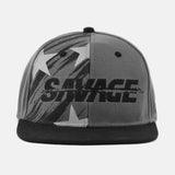 Sleefs Savage Gray Snapback Hat