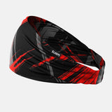 SLEEFS Savage red and black Double-sided Wide Headband