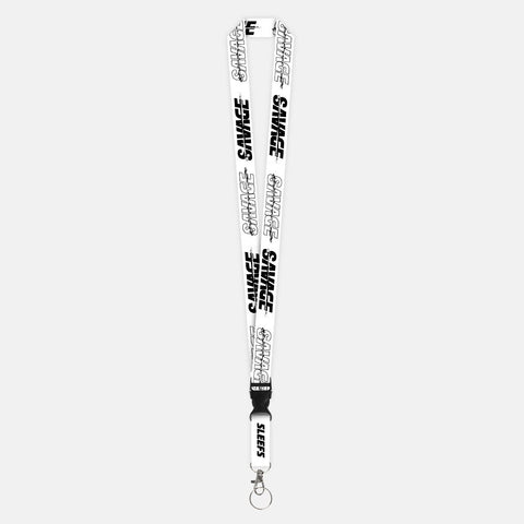 Sleefs Savage White Lanyard