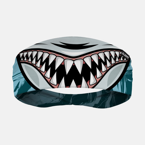 Shark Mask Double-sided Wide Headband