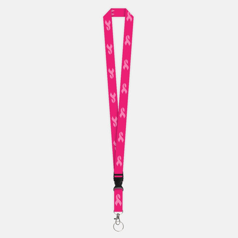 Sleefs BCA Pink Ribbon Lanyard