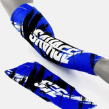 SLEEFS Savage Word Blue arm sleeve