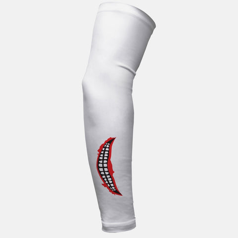 Smile White Arm Sleeve (Right Arm)