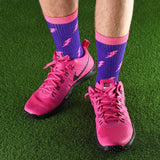 Pink Thunders Soft Socks