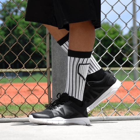 Tux Home Baseball soft kids socks