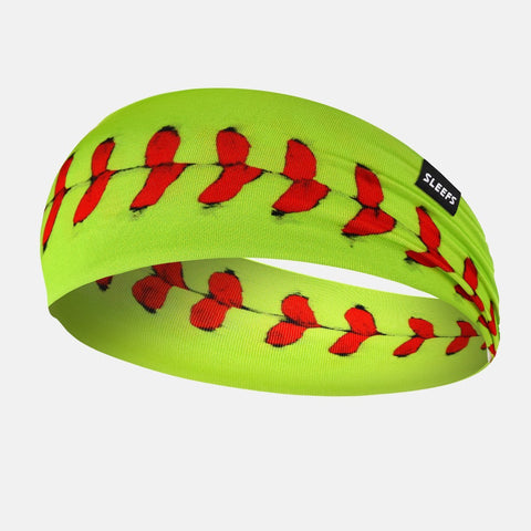Softball Lace Double-sided Wide Headband