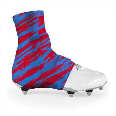 Tryton Ultra Red Blue Spats / Cleat Covers