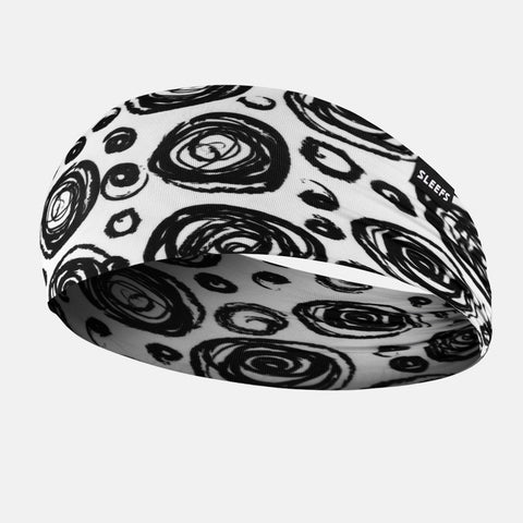 Spirals Double-sided Wide Headband