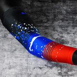 Splatter Red Blue Arm Sleeve