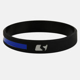 Stars Thin Blue Line wristband