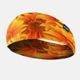 Sunflowers Double-sided Wide Headband
