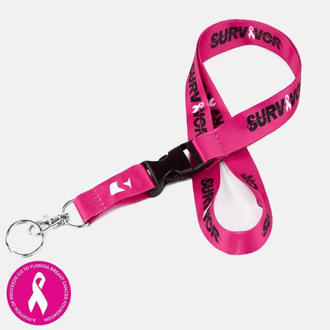 Survivor Pink Lanyard