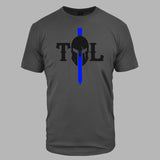 Thin Blue Line Mask Essential Tee