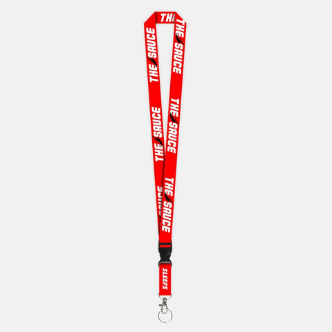 The Sauce Red Lanyard