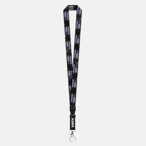 USA Thin Blue Line Lanyard
