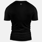 Tactical thin blue line compression short sleeve jersey