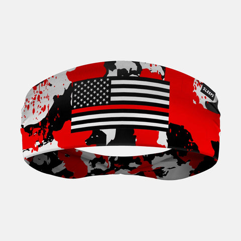 Thin Red Line Corrosive Double-Side Wide Headband
