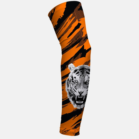 Tiger Tryton Ultra Orange Black Arm Sleeve