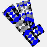 Trigons Blue and Gray Arm Sleeve