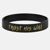 Trust His Will Wristband