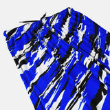 Tryton blue, black and white shorts