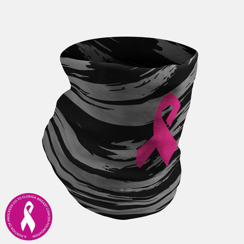 Sleefs BCA Pink Ribbon Tryton Charcoal Pink Head N Nek