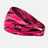 Sleefs BCA Pink Ribbon Tryton Pink Double-sided Wide Headband