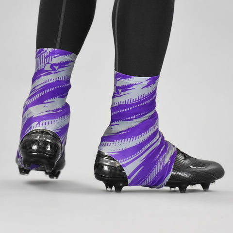 Tryton Ultra Gray Purple Spats / Cleat Covers
