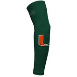university  of miami logo arm sleeve