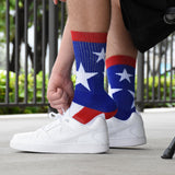 Usa 3 Stars Soft Socks