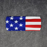 USA America Flag Double-sided Wide Headband