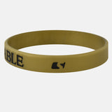 Unbreakable gold and black Wristband