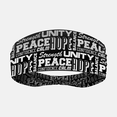 Unity Black Double-Side Wide Headband