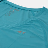 Women's Teal v-neck top