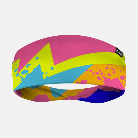 Vibes Cotton Candy Double-sided Wide Headband