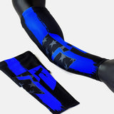 Warrior Mask thin blue line arm sleeve