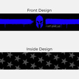 Warrior Thin Blue Line Double-sided Wide Headband