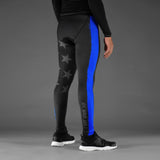 Warrior Thin Blue Line compression tights / leggings